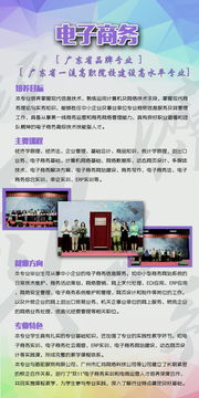 电子商务的个人简介专业